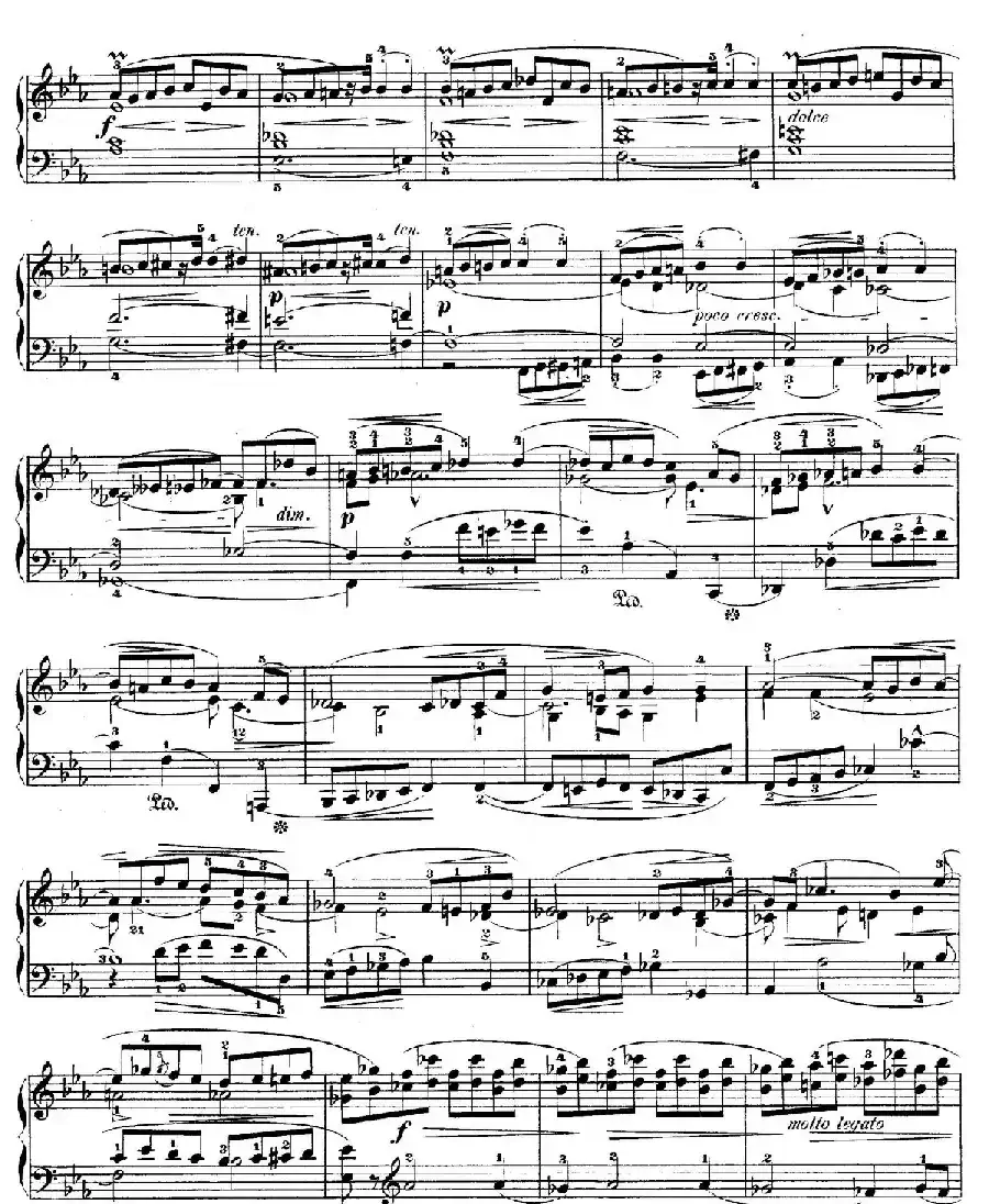 Piano Sonata No.1 in c Minor Op.4 （c小调第一钢琴奏鸣曲）