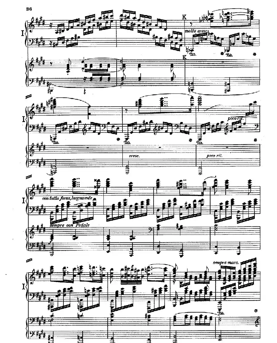 Piano Concerto in E Major Op.59（E大调钢琴协奏曲·双钢琴·第二乐章）