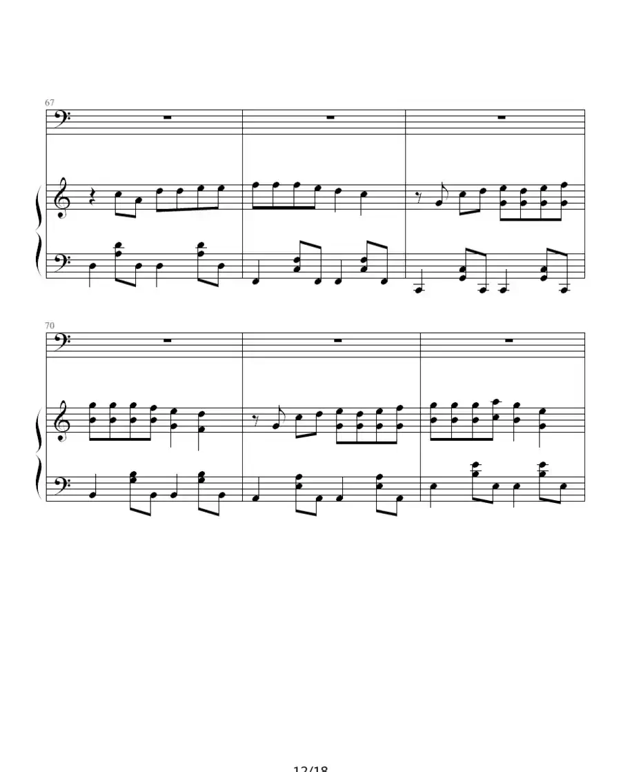 Title（钢琴伴奏谱）