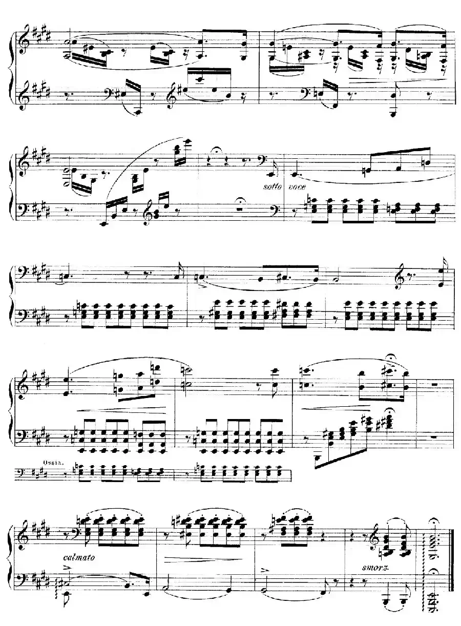 Notturnos S.541（3首夜曲“爱之梦”·2）