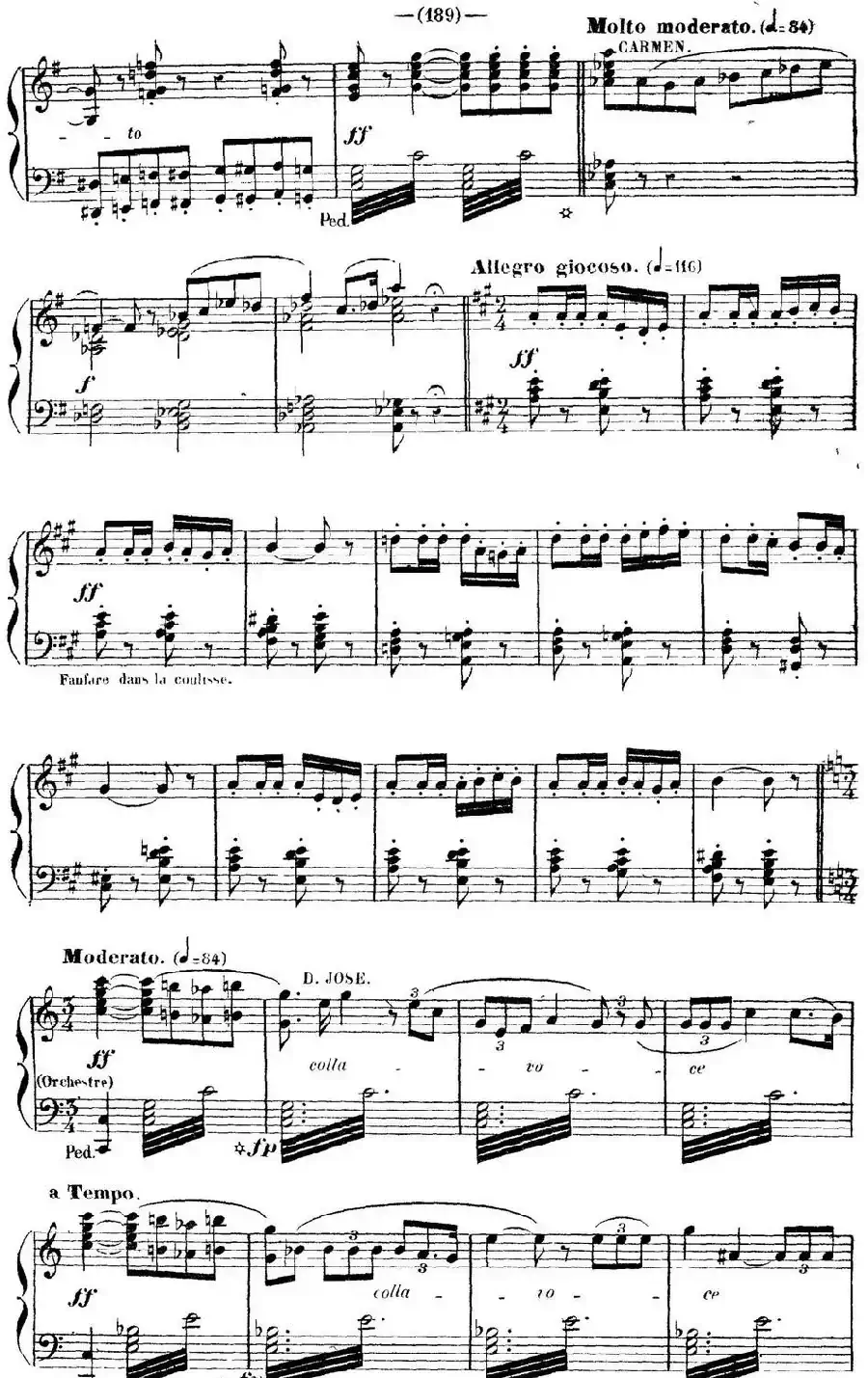 Carmen for Solo Piano（卡门全剧钢琴独奏版）（No.27）