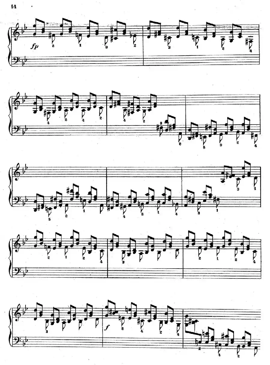 Six Pieces Op.32（6首小品·6. 精灵 ）
