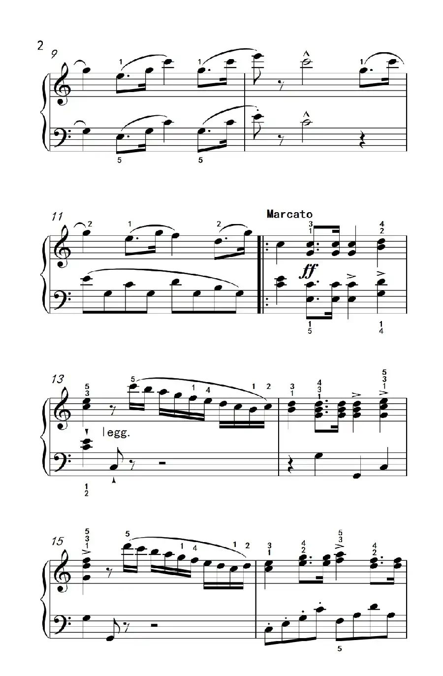 咏叹调（老年大学 钢琴教程 3）