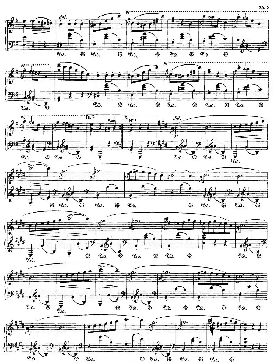 e小调圆舞曲（肖邦遗作）