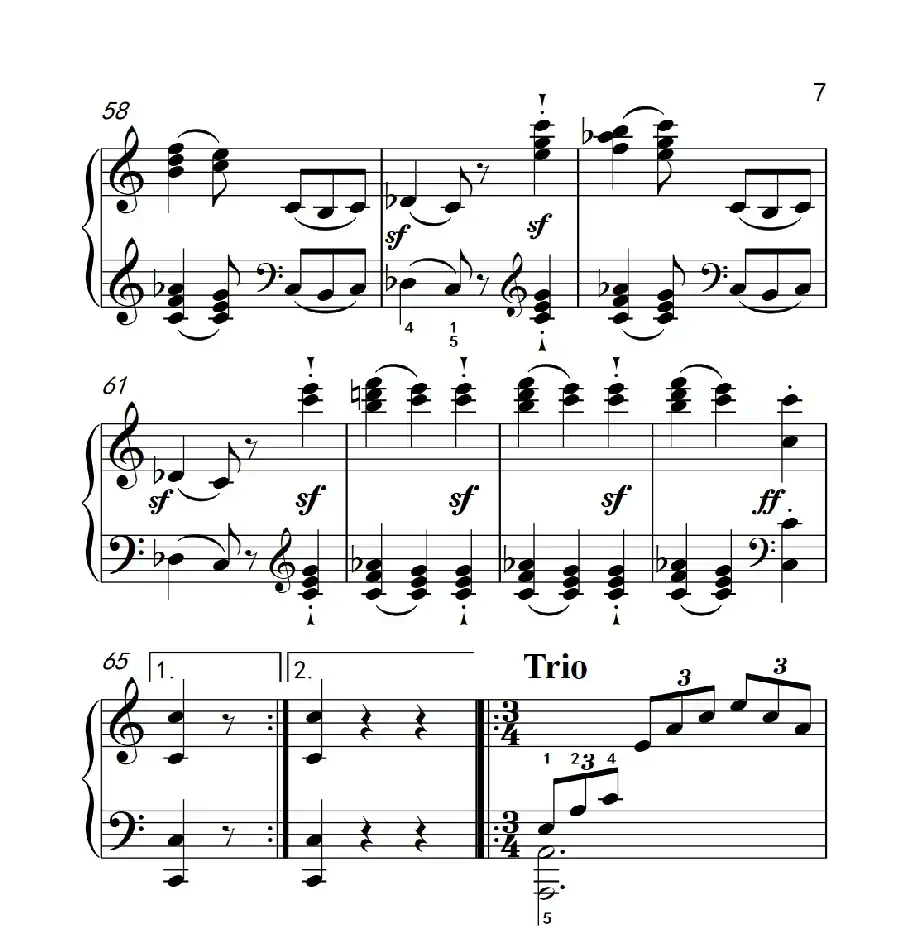 奏鸣曲 Opus 2 Nr.3 第三乐章(贝多芬奏鸣曲集 1)