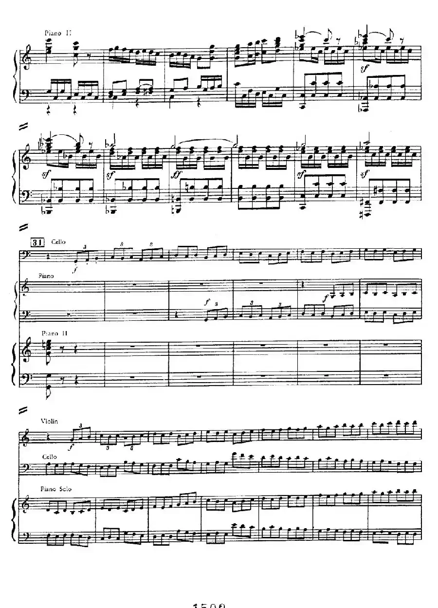 Triple Concerto in C Major Op.56（C大调三重协奏曲·双钢琴·Ⅲ）