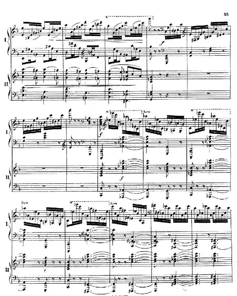 Piano Concerto No.2 in F Major Op.35（F大调第二钢琴协奏曲·Ⅱ·双钢琴）