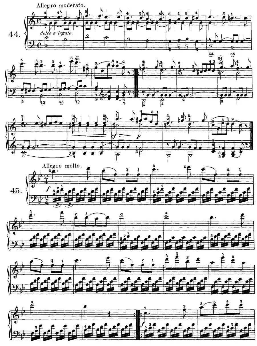 Czerny - 100 Progressive Studies Op.139（37—46）