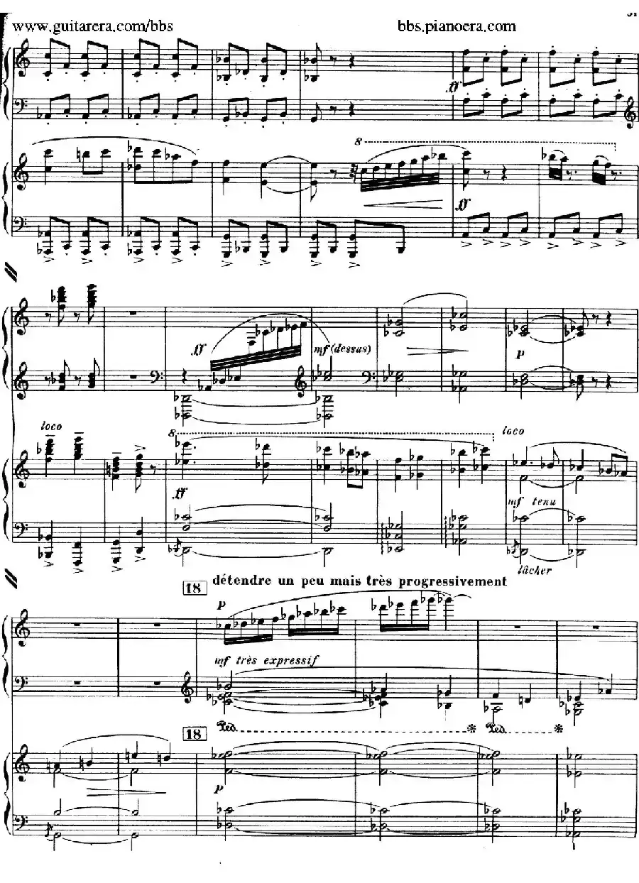 Piano Concerto in c-sharp Minor（升c小调钢琴协奏曲·第三乐章）