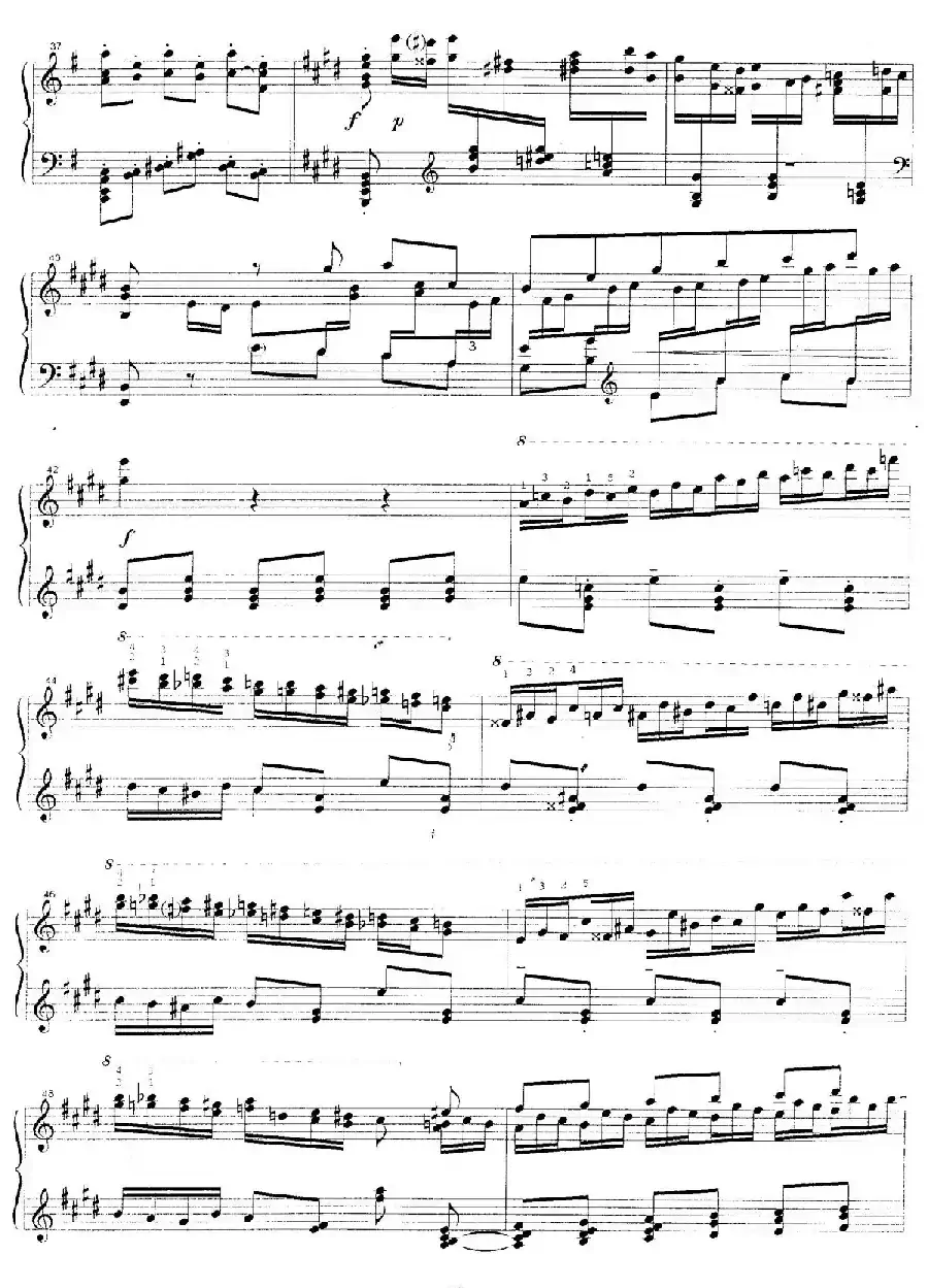 Carmen Variations 12 Pieces（12首卡门主题变奏曲·9）