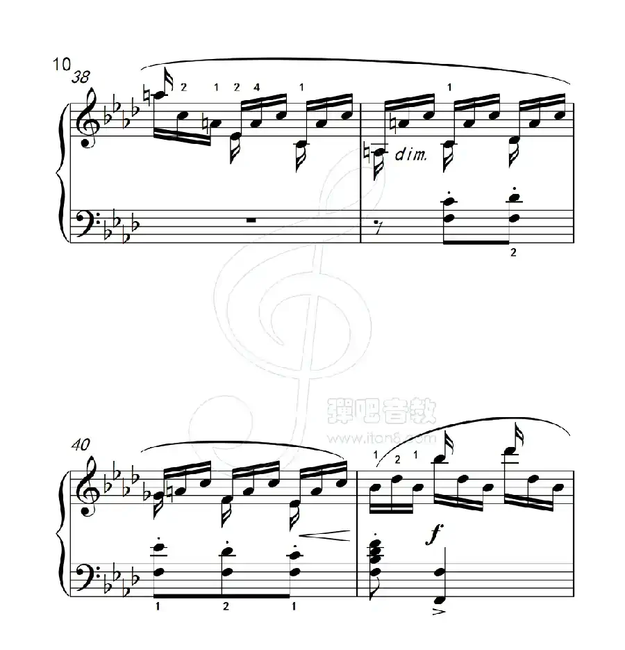 练习曲 57（克拉莫钢琴练习曲60首）