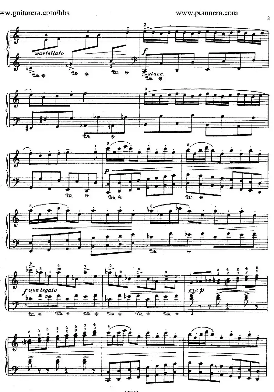 Piano Sonatina in C Major Op.93（C大调钢琴小奏鸣曲·第一乐章）