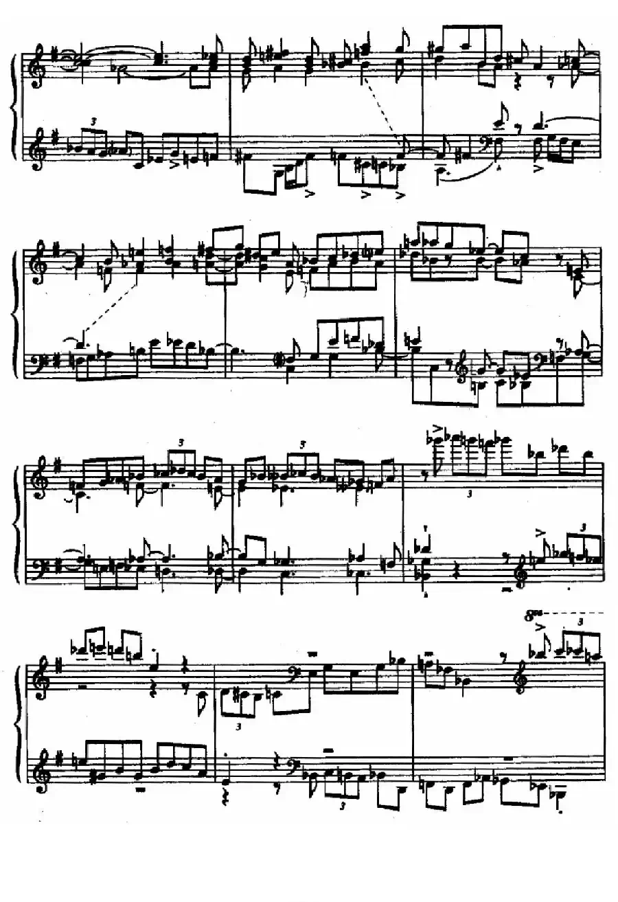 24 Preludes and Fugues Op.82（24首前奏曲与赋格·23）