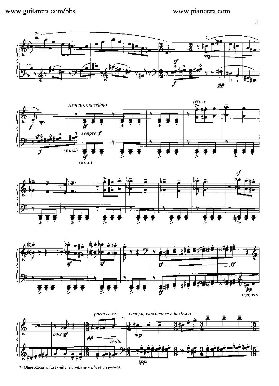 Musica Ricercata（音乐习作·10）