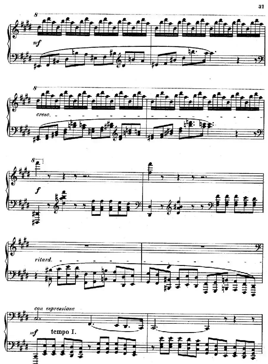 Six Etudes Op.23（6首练习曲·Ⅲ）