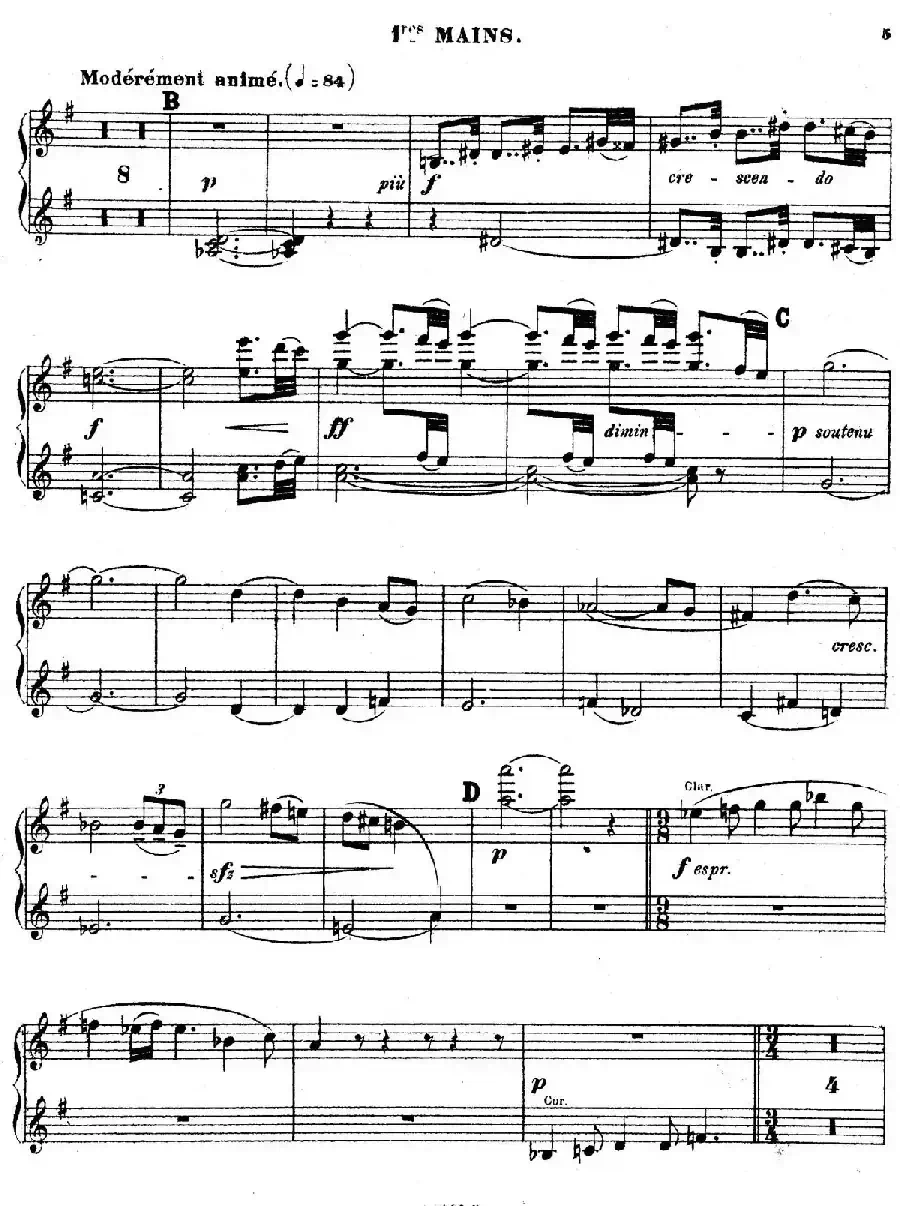 Symphony on a French Mountain Air Op.25（法国山歌交响曲·双钢琴·Ⅰ）