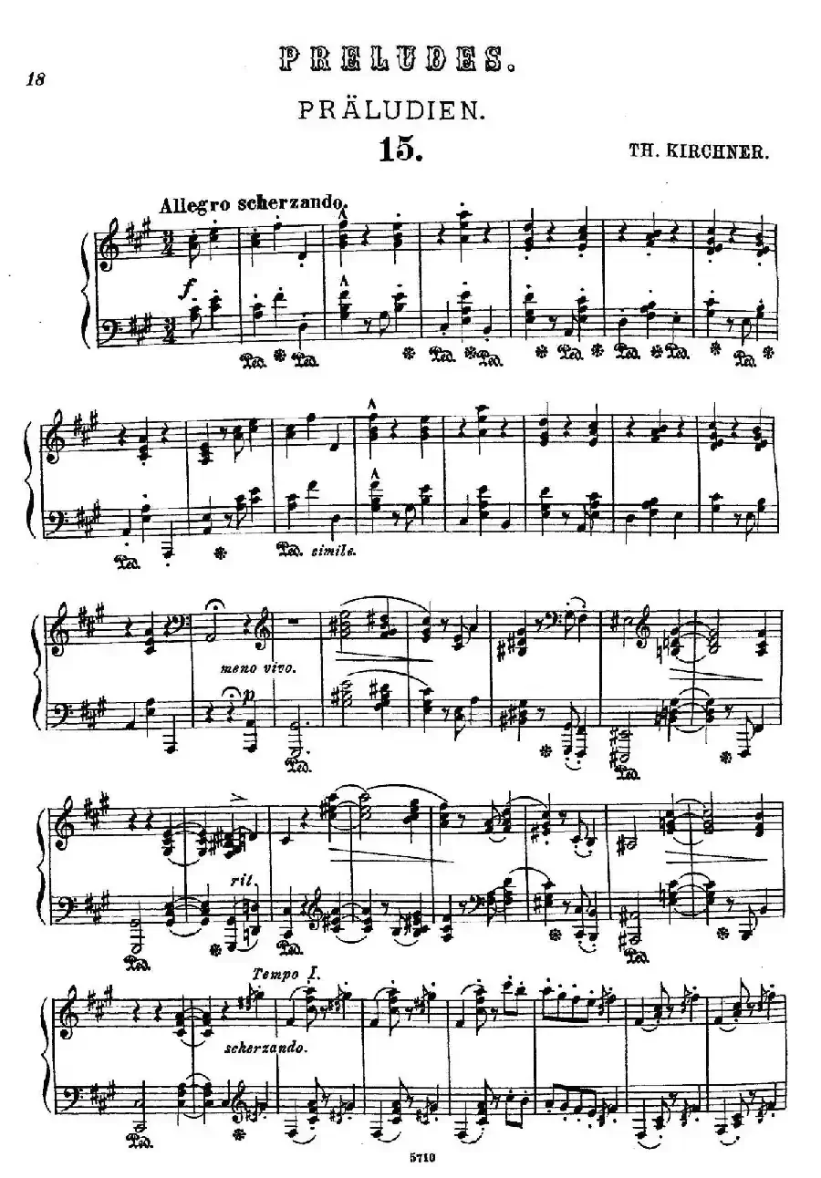 16 Preludes Op.9（16首前奏曲·15）