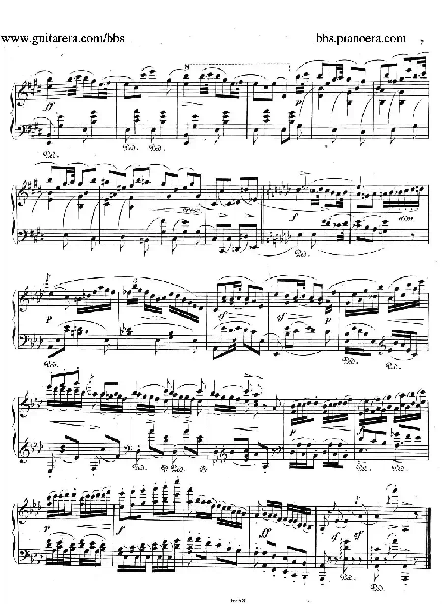 Phantasiestücke Op.31（幻想曲集·2. 降A大调）