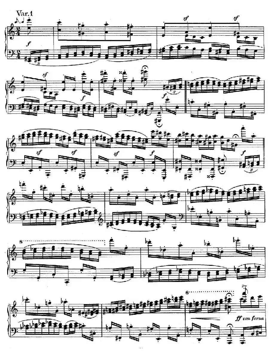帕格尼尼主题变奏曲（Op.35 Livre2）