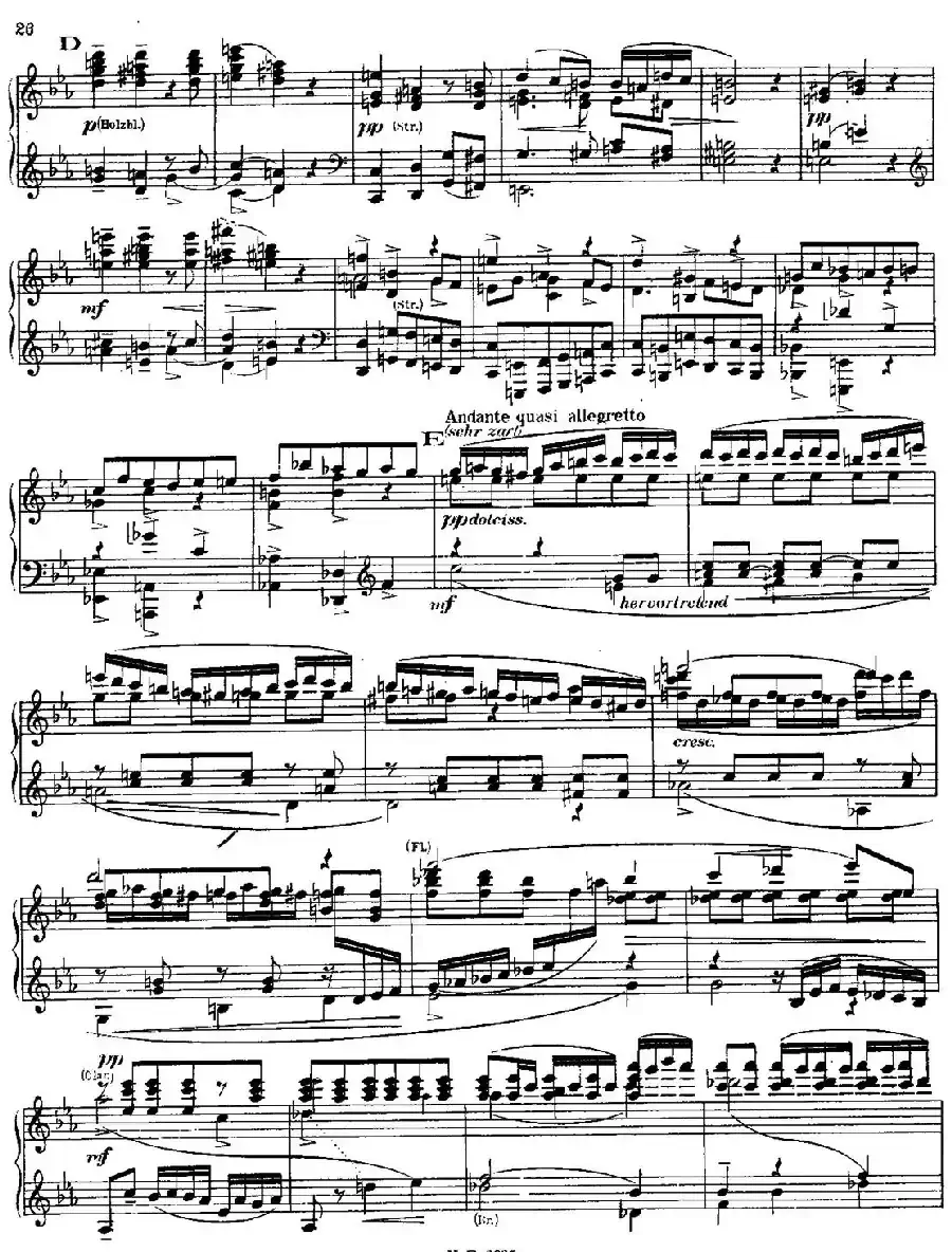 Symphony No.3 in d Minor - Solo Piano（d小调第三交响曲·钢琴独奏版·Ⅱ）