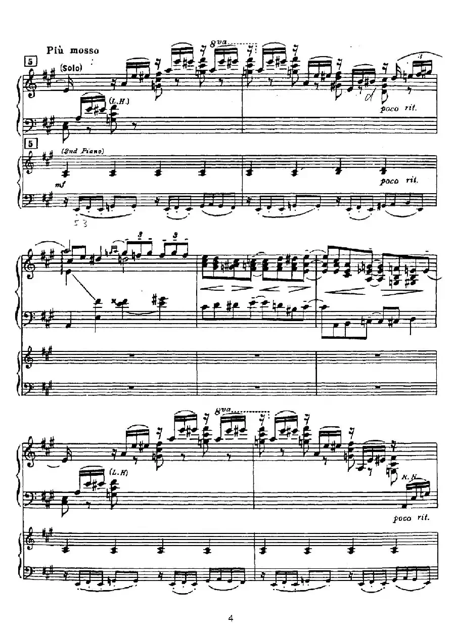 Rhapsody in Blue（蓝色狂想曲）（双钢琴）