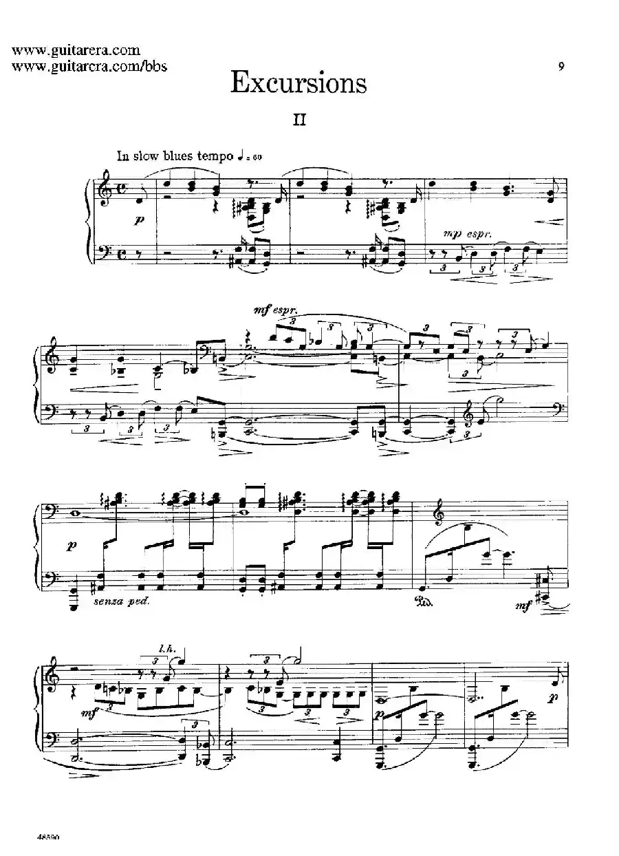 Four Excursions Op.20（旅行·2）