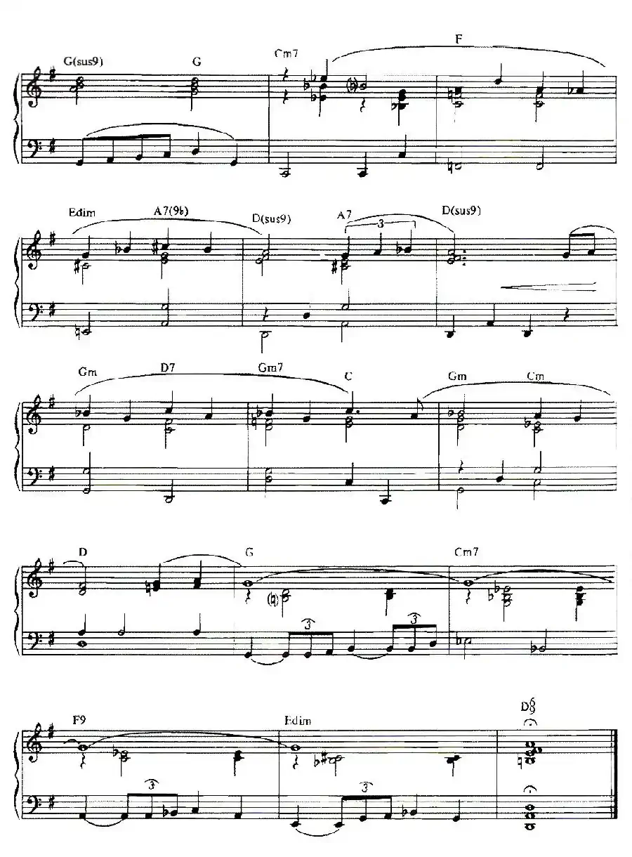 100首欧美流行歌曲钢琴独奏：MICHELLE