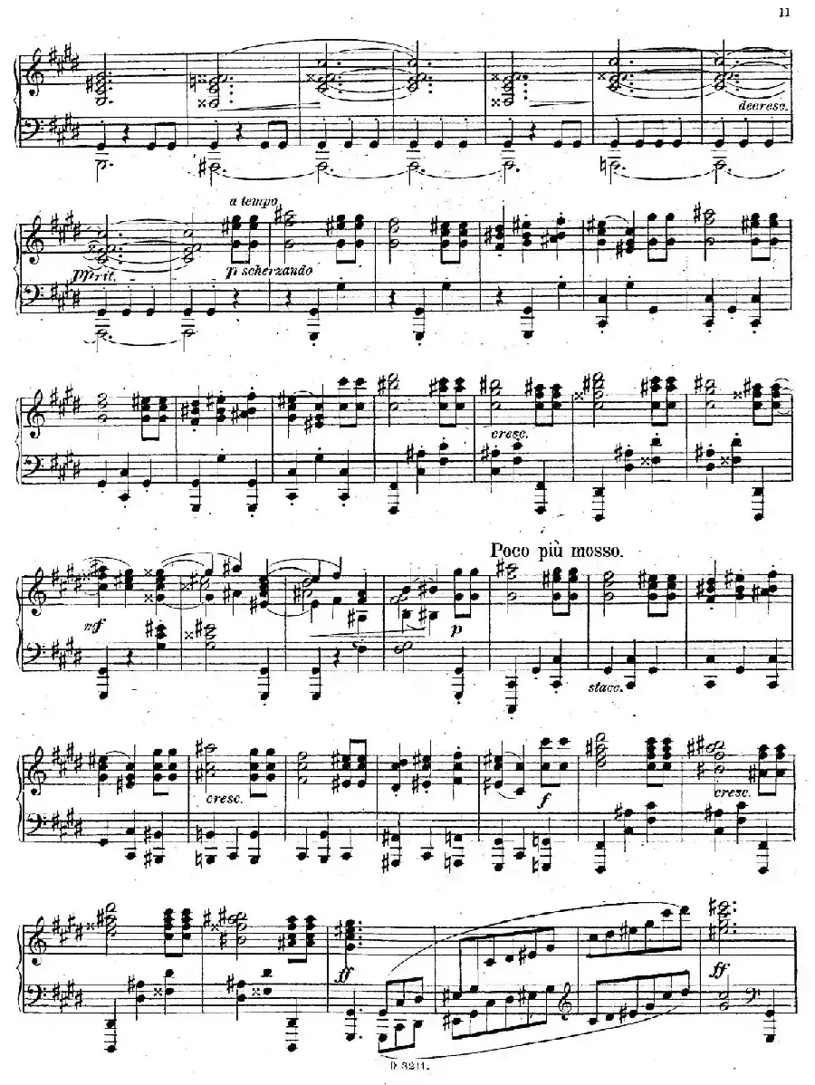 Four Pieces 4首小品 Op.2（Ⅰ）