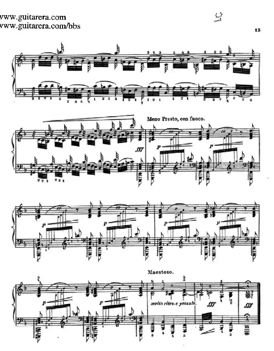 d小调托卡塔与赋格（BWV 565·陶西格改编钢琴独奏版）