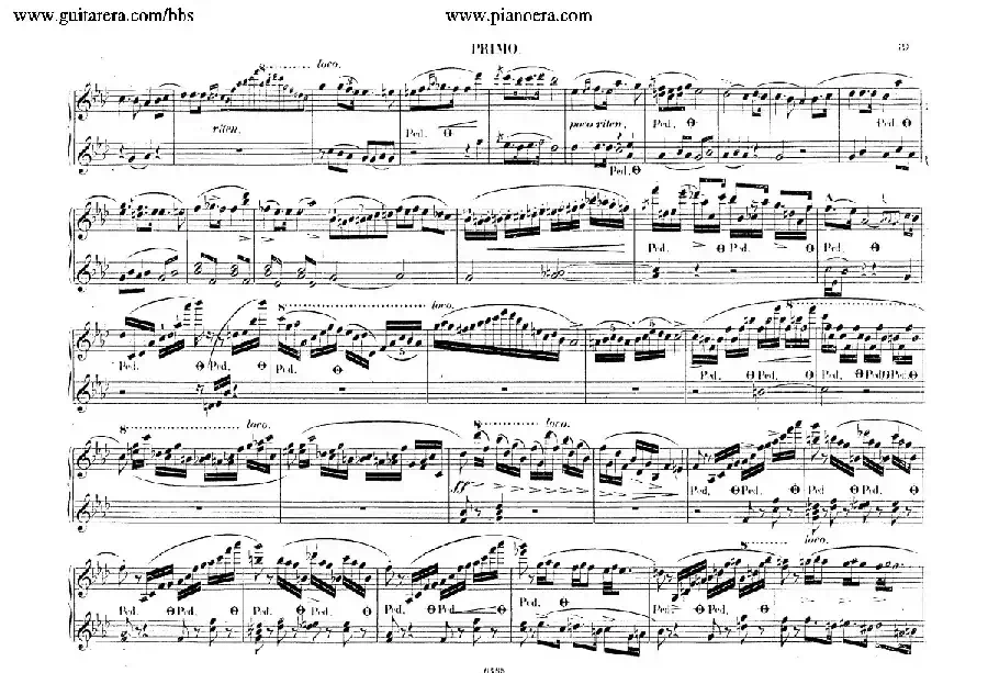 Piano Concerto No.2 in f Minor Op.21（f小调第二钢琴协奏曲·四手联弹版）