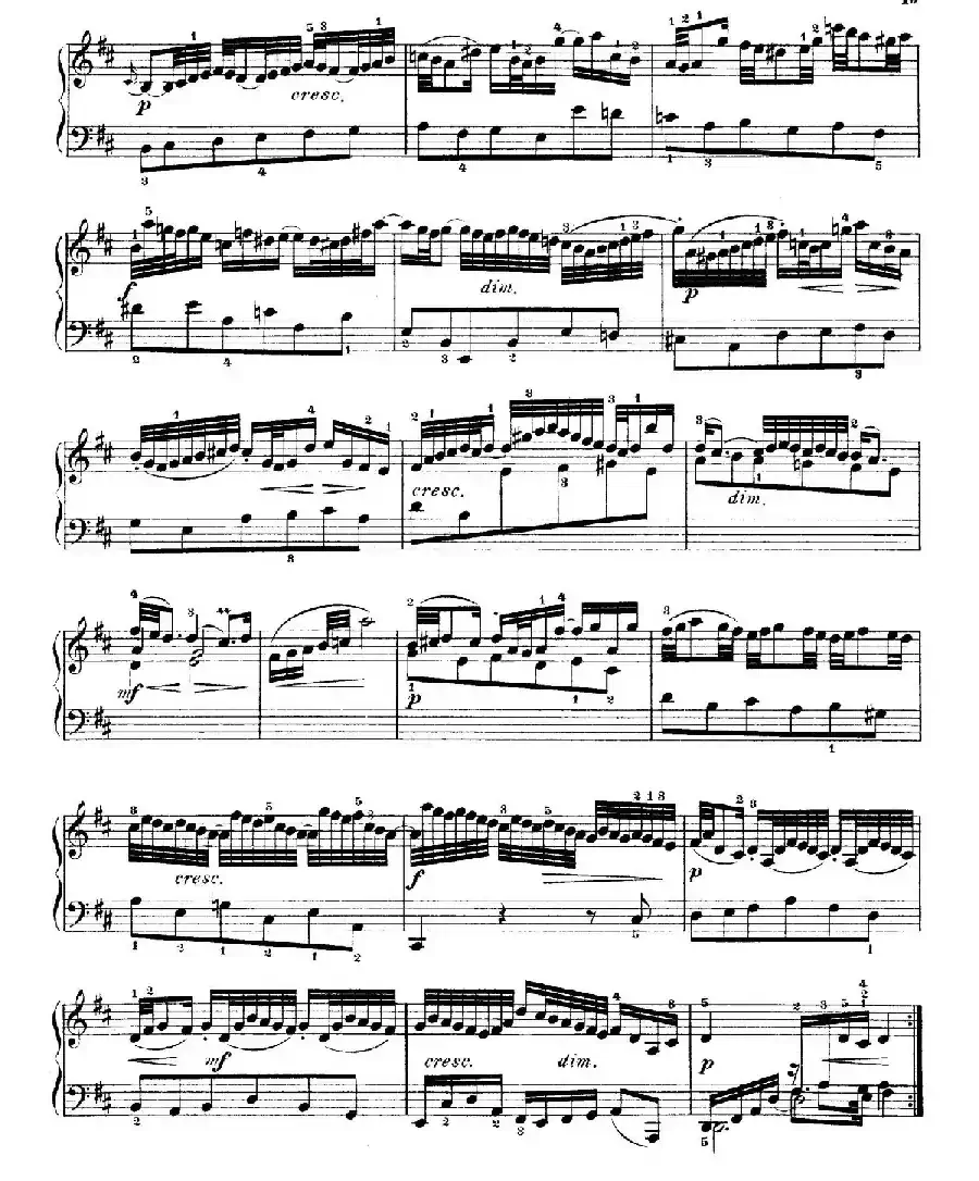 Six Partitas BWV 825-830（6首帕蒂塔·4）