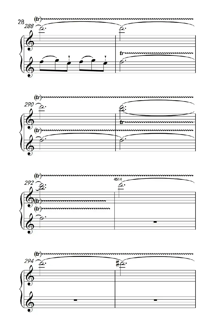 奏鸣曲 Opus 2 Nr.3 第四乐章(贝多芬奏鸣曲集 1)