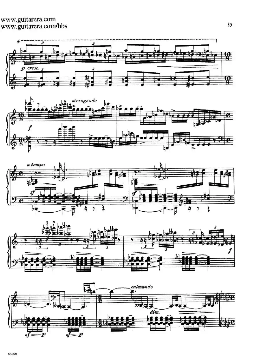 Piano Sonata Op.26（钢琴奏鸣曲·第一乐章）