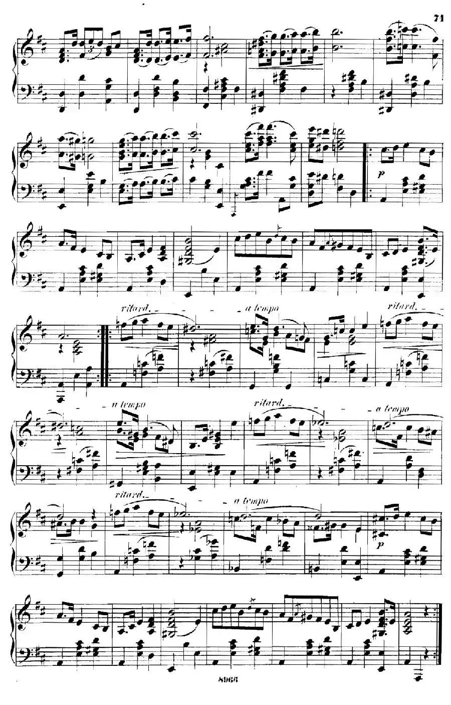 舞会 Le Bal Op.14（No.8）