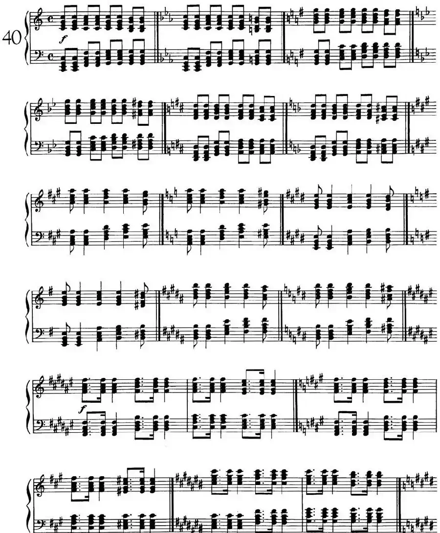 Technical Exercises S.146（李斯特钢琴技巧练习 BOOKⅠ）