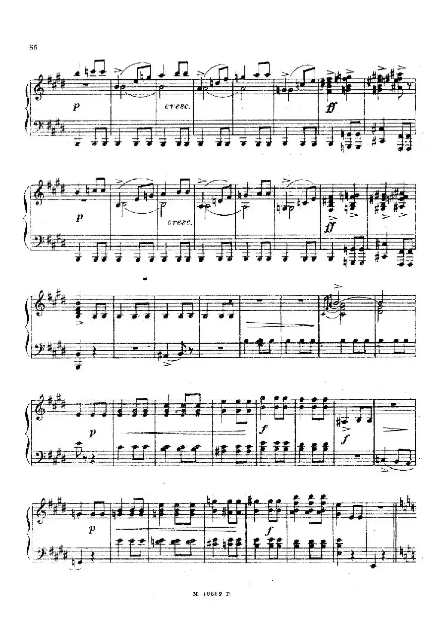 Arabesques Op.4（阿拉伯风格曲）（4）