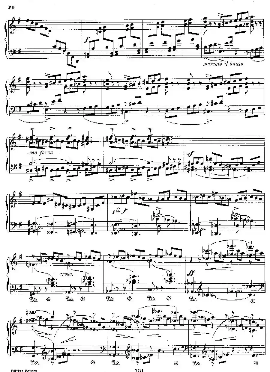 Suite in G Major Op.50（G大调组曲·Ⅳ）