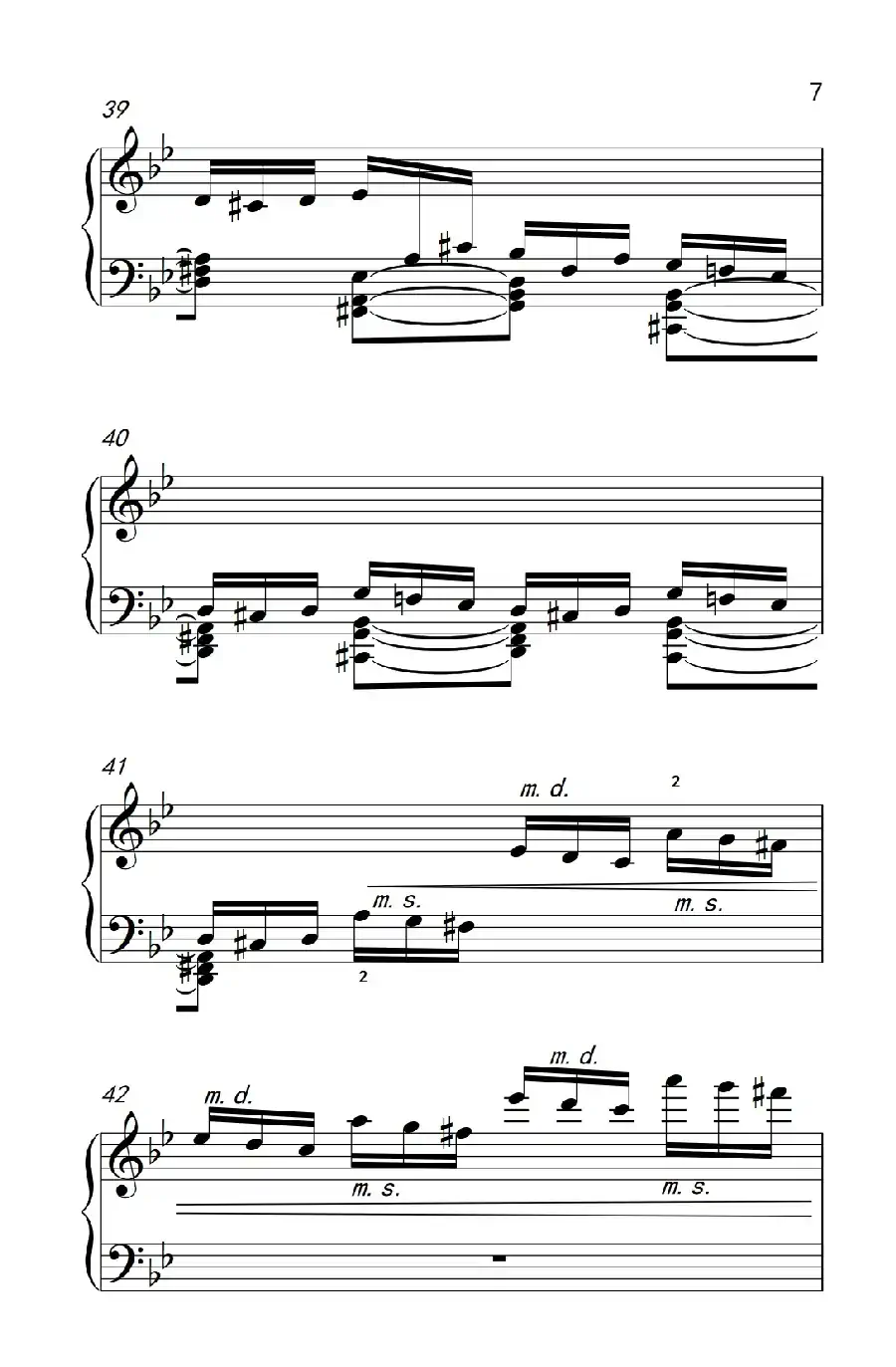 莫什科夫斯基 钢琴练习曲（第二首）