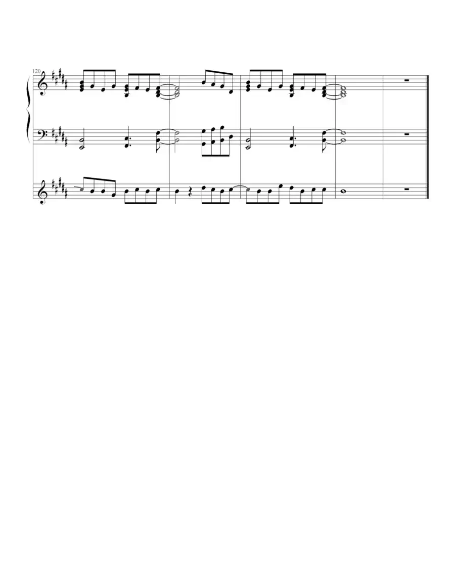 life is like a boat (生命如舟)(钢琴伴奏谱)