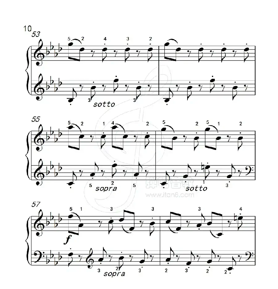 练习曲 43(克拉莫钢琴练习曲60首)