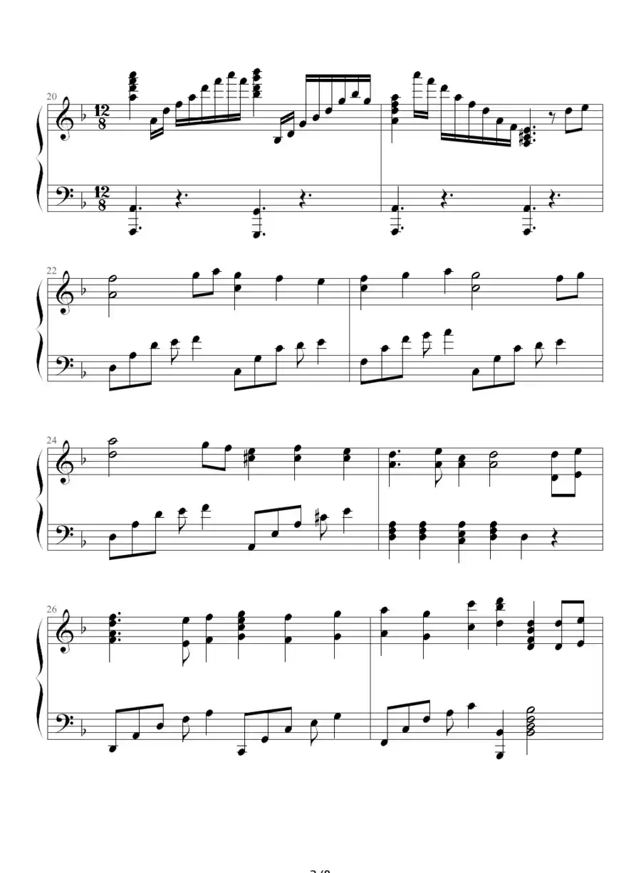 HE’S A PIRATE（钢琴独奏版）