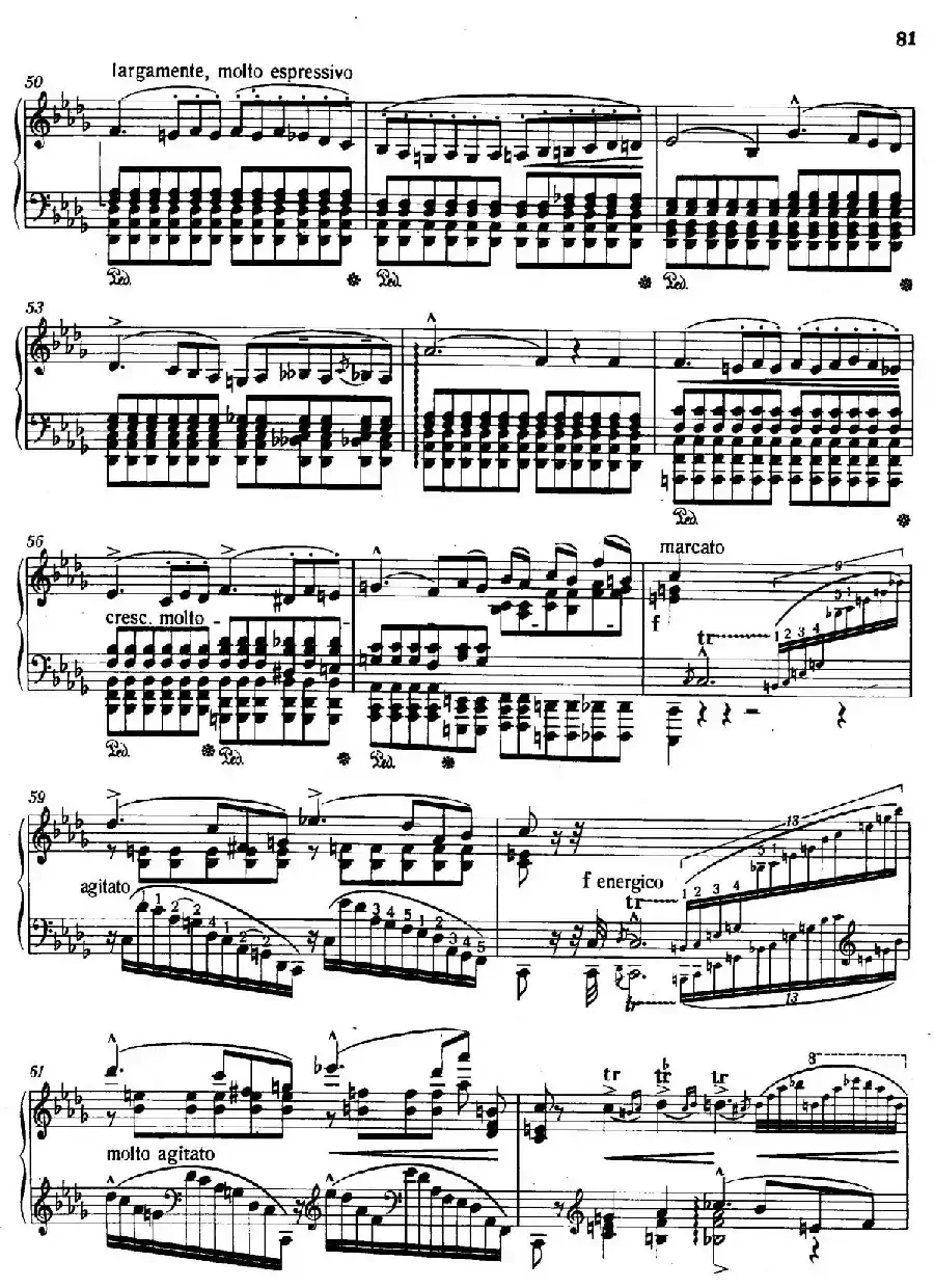 12 Etudes d'execution Transcendante S.139（12首超技练习曲·9）