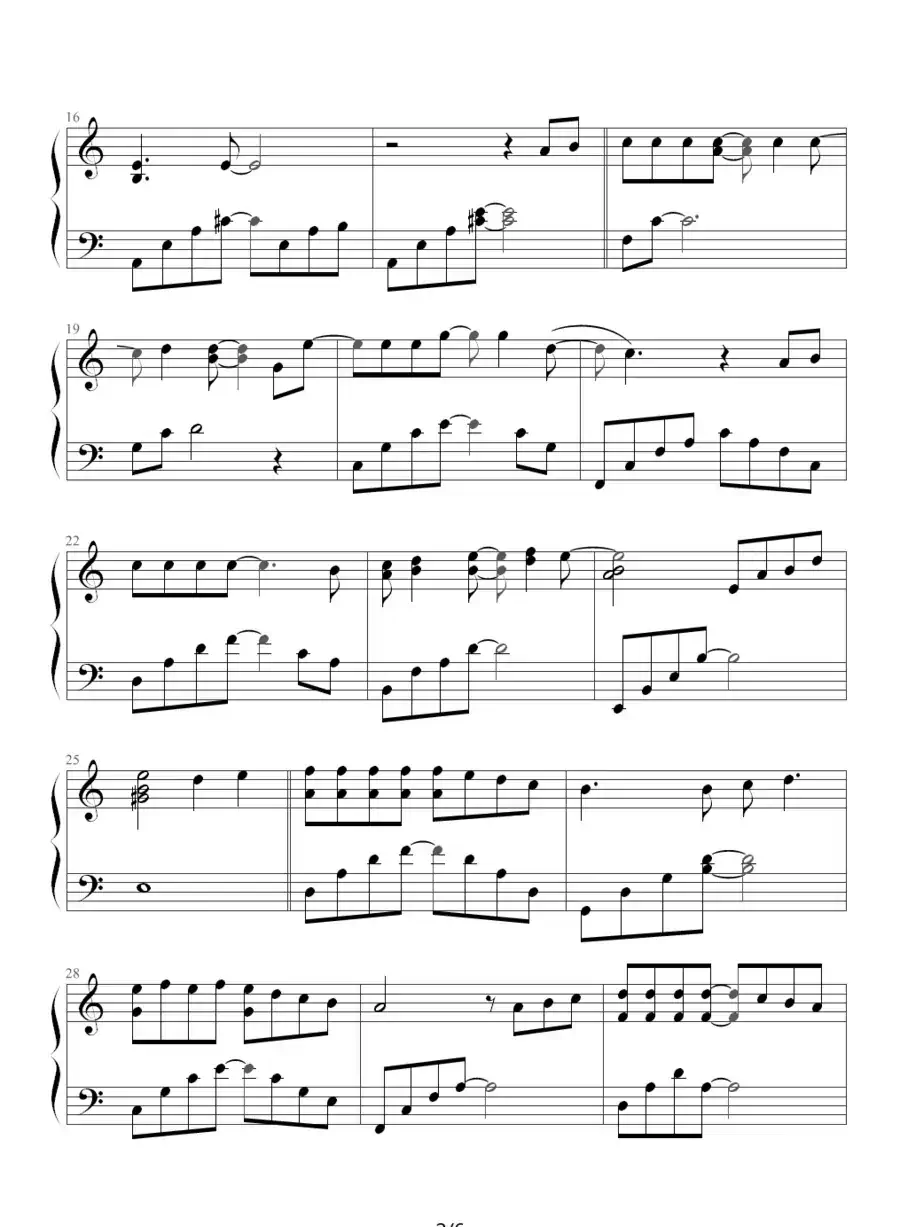 从开始到现在（（韩剧《冬季恋歌》主题曲））