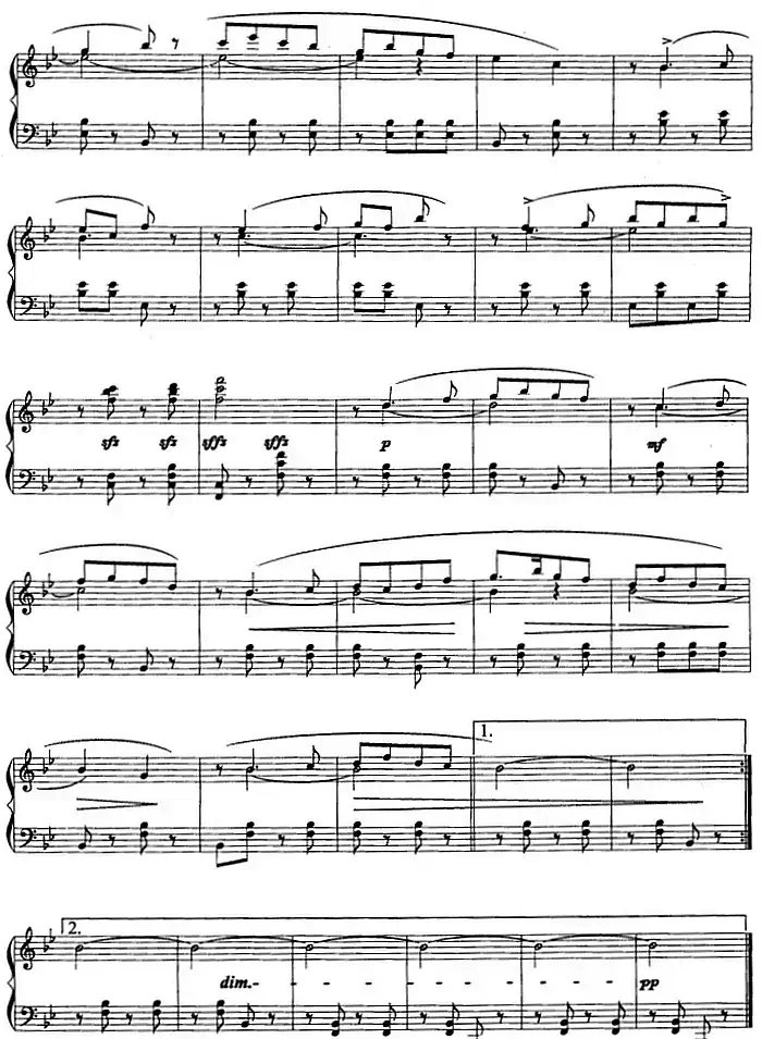 傀儡舞踊(钢琴曲中国组曲之二)