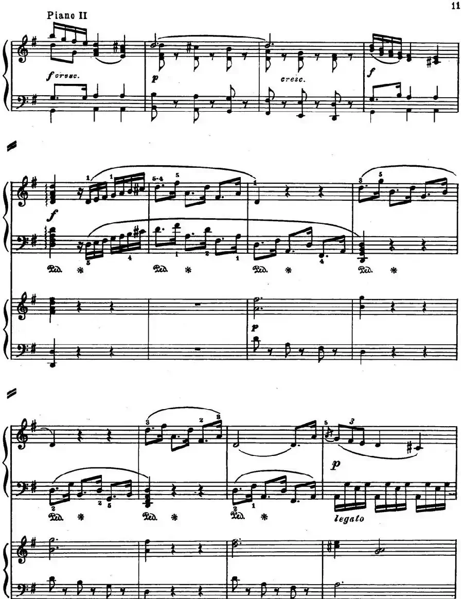二十八部钢琴协奏曲 No.4