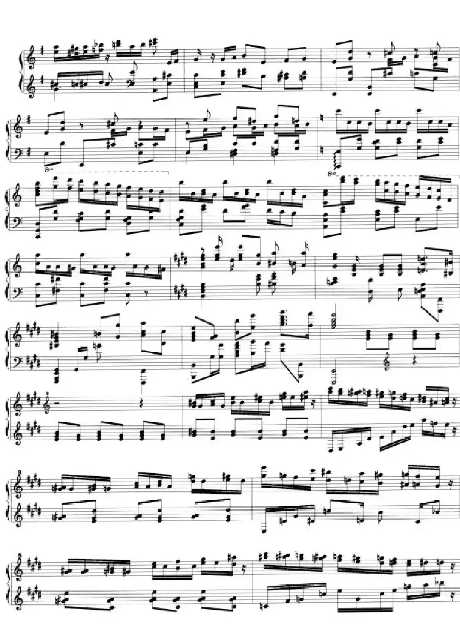 Carmen Variations 12 Pieces（12首卡门主题变奏曲·7—8）