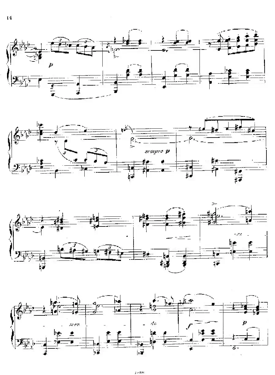 Phantasien Am Clavier Op.36（幻想曲集·第六首）