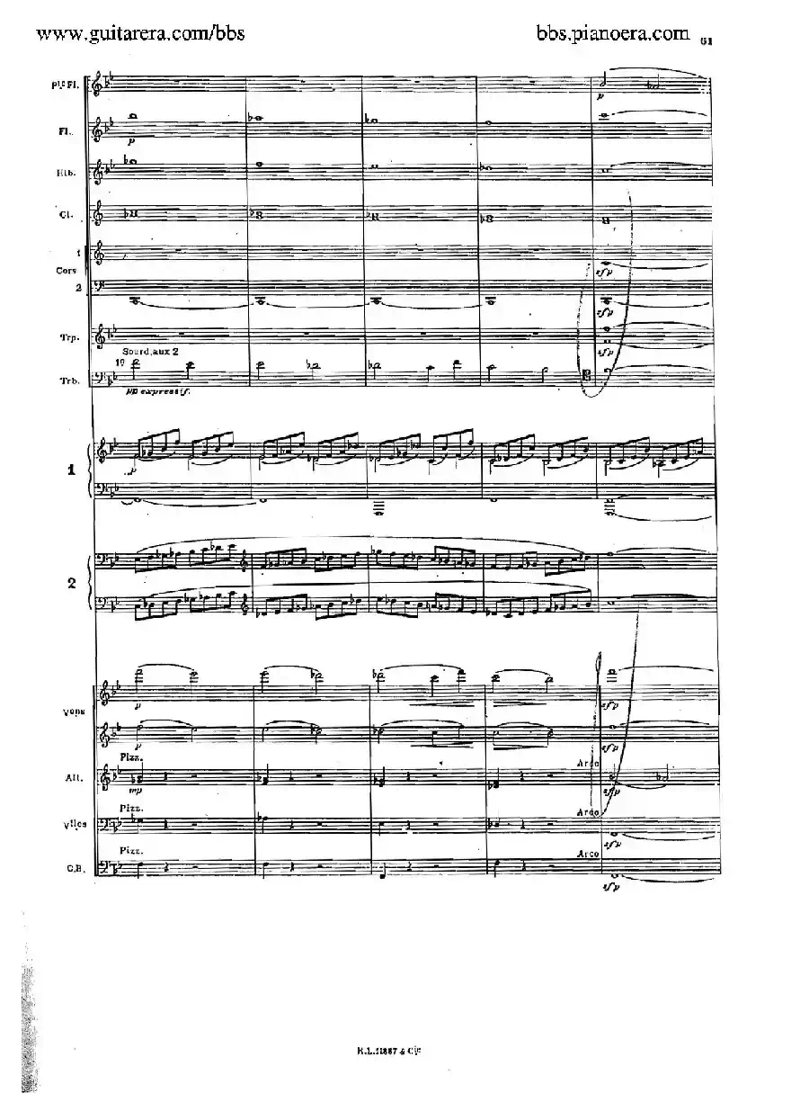 Concerto for 2 Pianos in d Minor（d小调双钢琴协奏曲·总谱）
