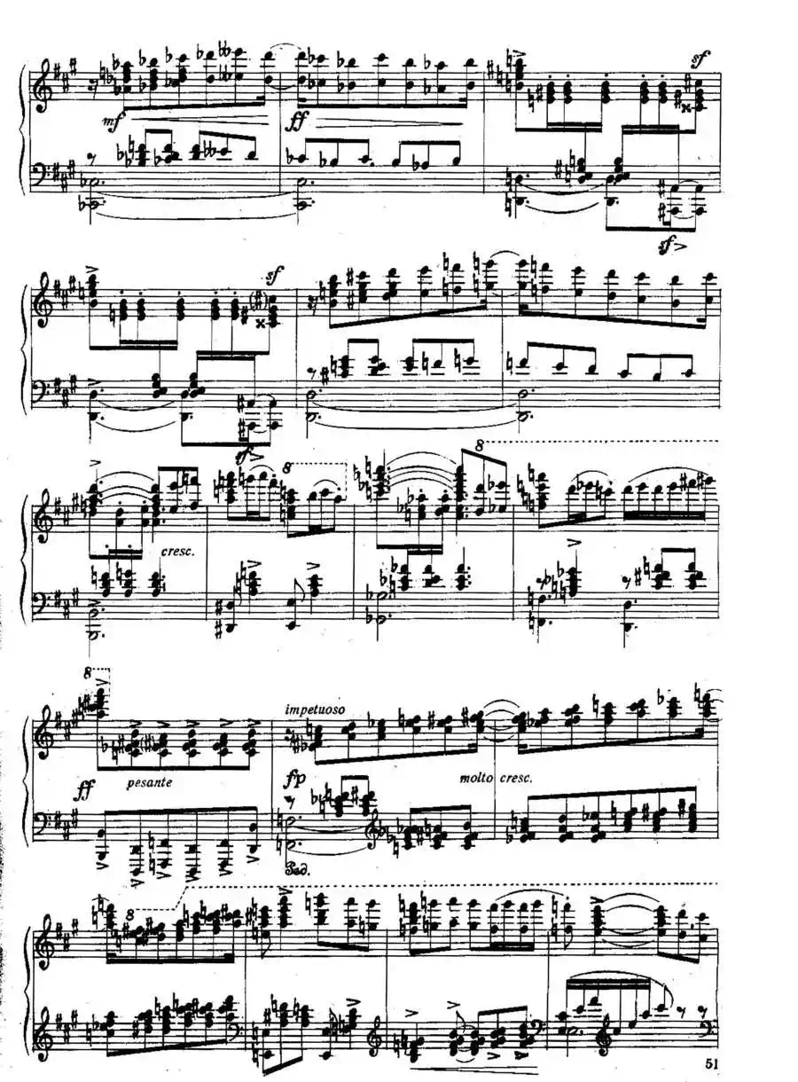Six Préludes Exotiques Op·17（6首特色前奏曲·3）