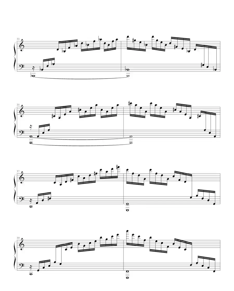 练习曲 Op.10 No.1（ 逃亡圣咏曲）